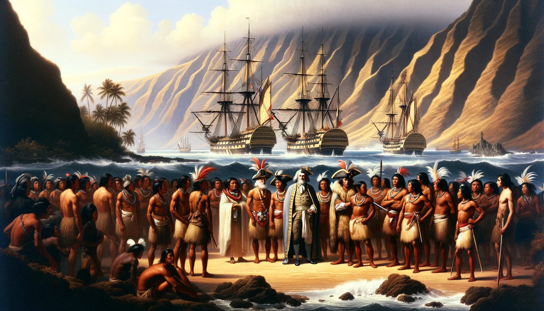 The Royal Ripples of Captain Cook's Arrival in Hawaii - Impact of Captain Cook's Arrival